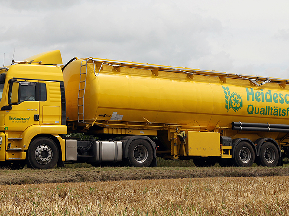 Silo LKW Heidesand