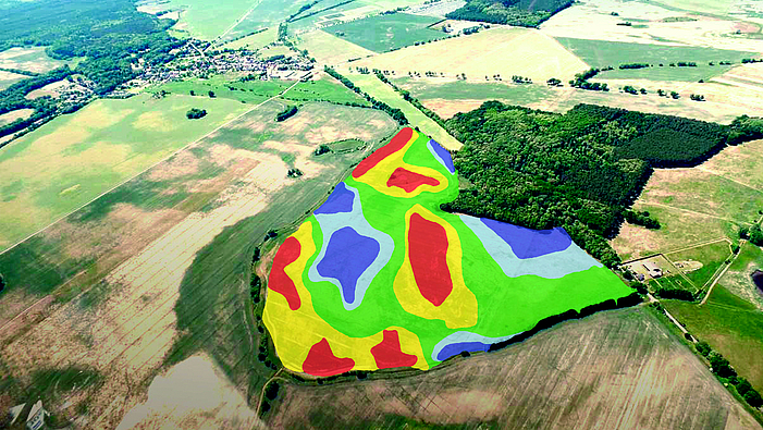 Precision Farming Applikationskarte
