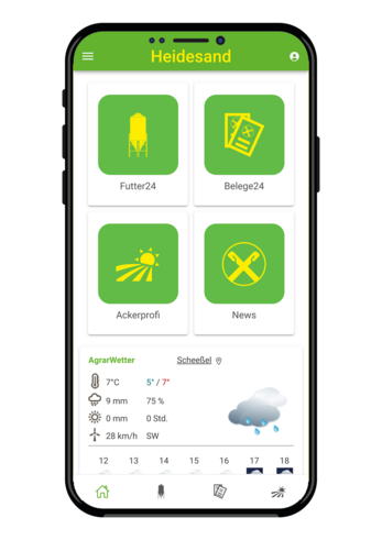 Bild der Heidesand-App
